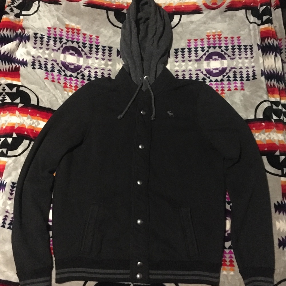 Abercrombie & Fitch Muscle Fit Sweater Jacket 2015